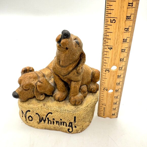 Big Sky Carvers "No Whining" Dog Figurine Vintage Humorous 4 Inches - Picture 10 of 11
